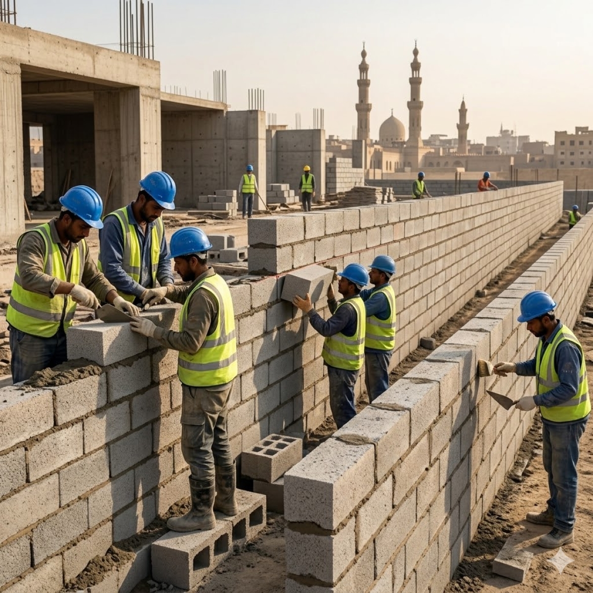 طوب مصمت كبس الي مقاس 20 و 25