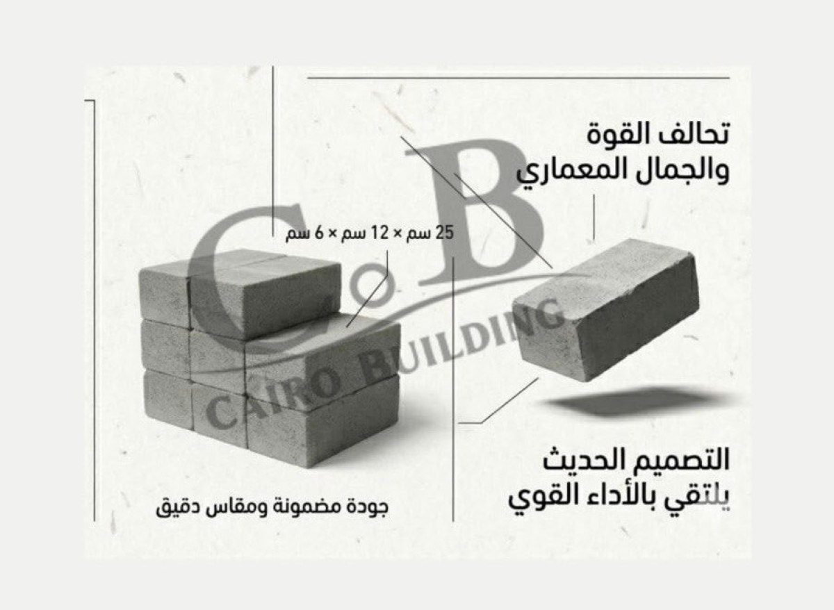 طوب مصمت كبس الي مقاس 20 و 25