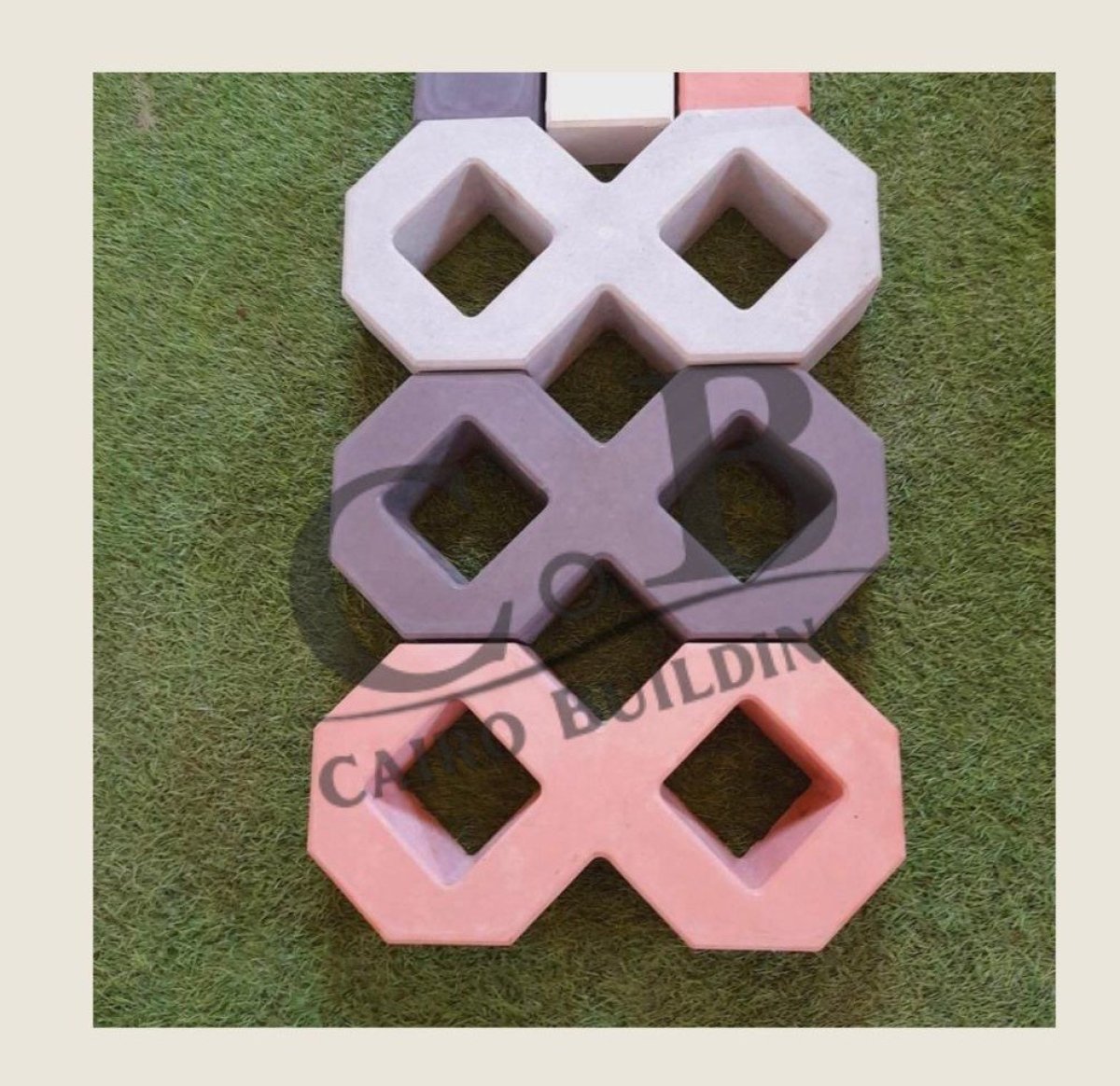 Honeycomb Interlocking Pavers &ndash; Hardstone / Machine Pressed