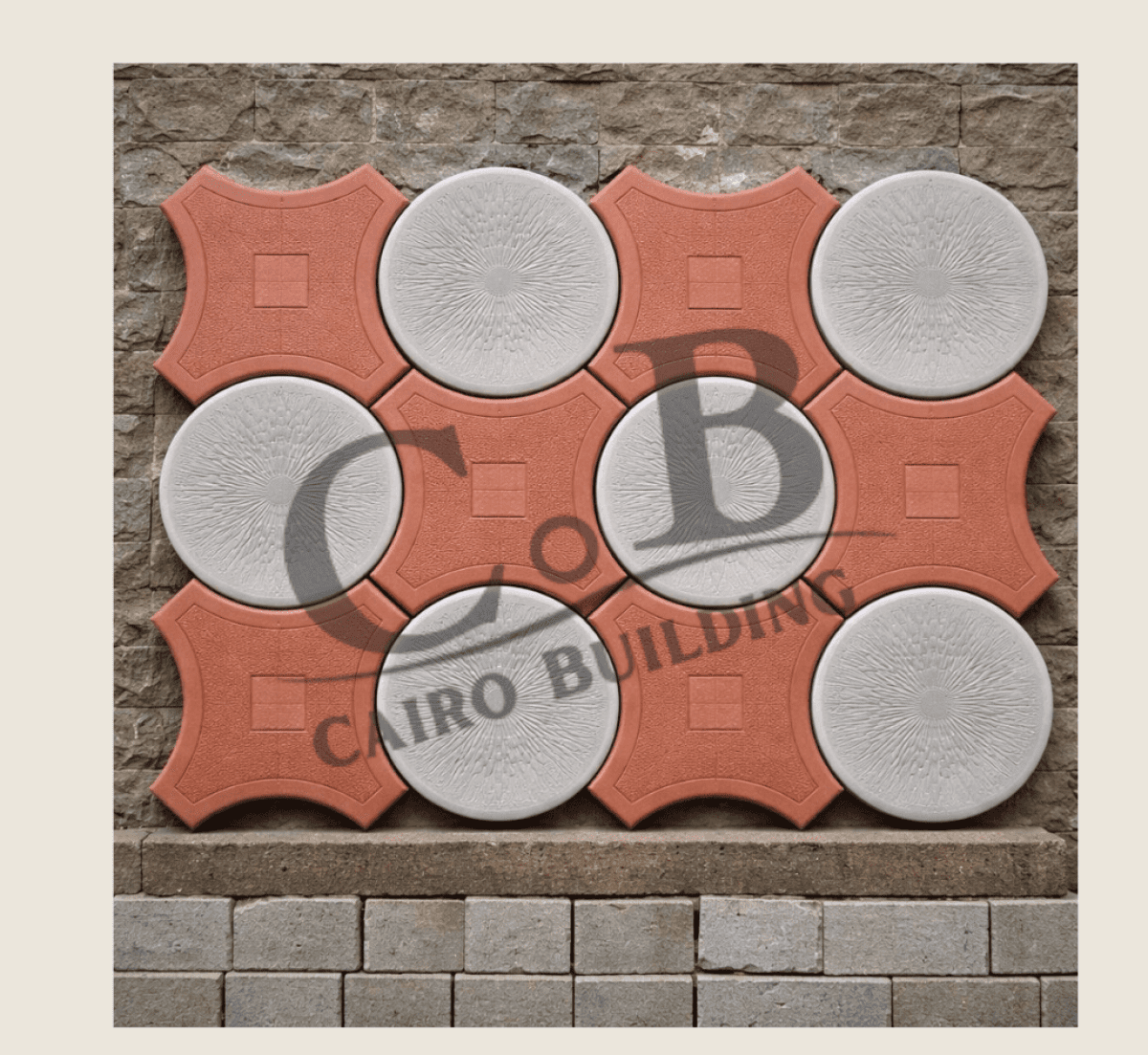 XO Interlocking Pavers &ndash; Hardstone 