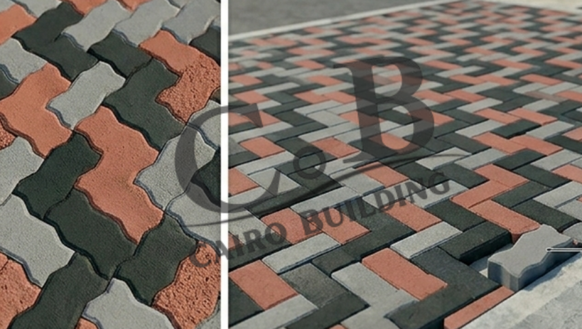 Zigzag Interlocking Pavers (Wavy) &ndash; Hardstone / Machine Pressed 