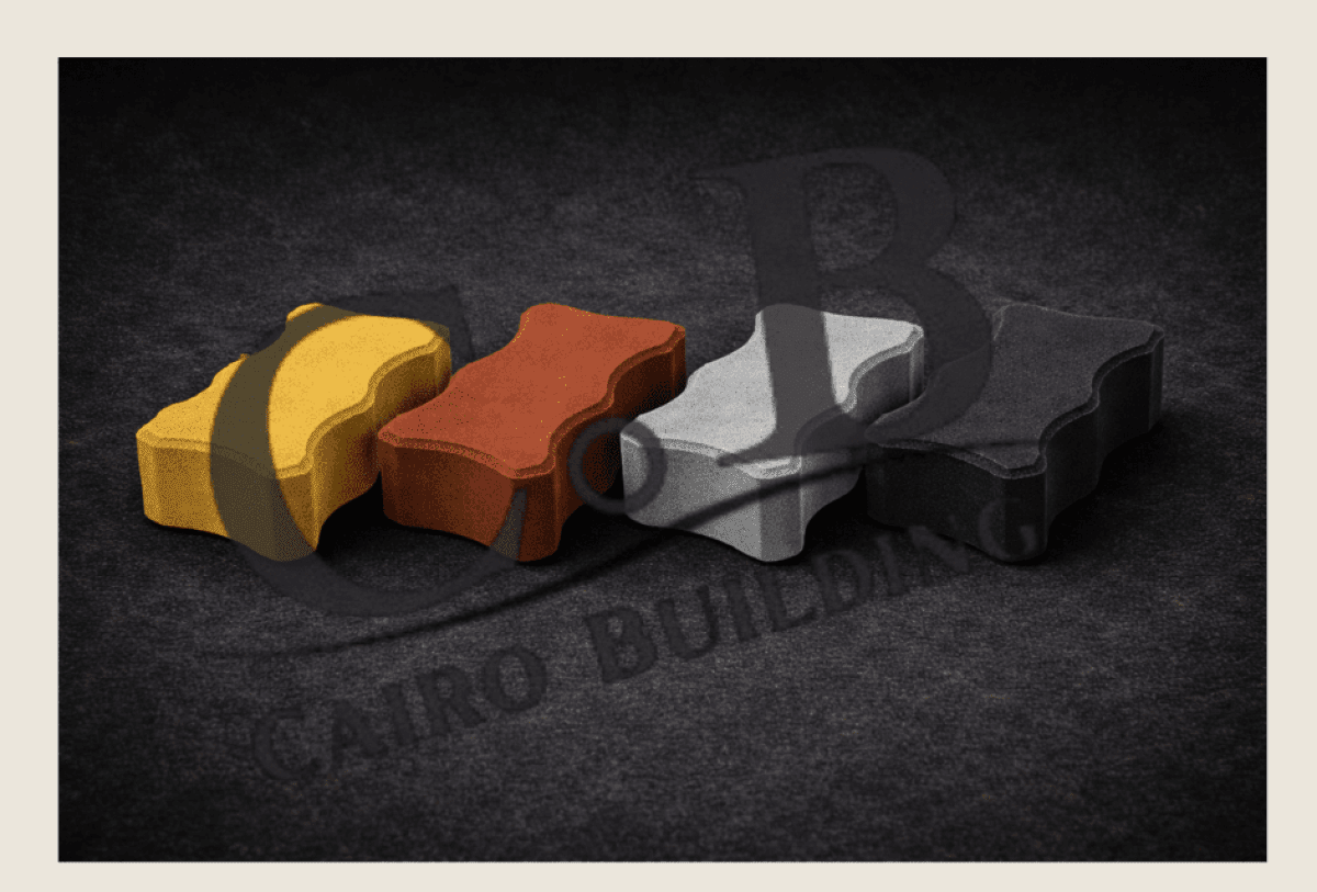 Zigzag Interlocking Pavers (Wavy) &ndash; Machine Pressed 