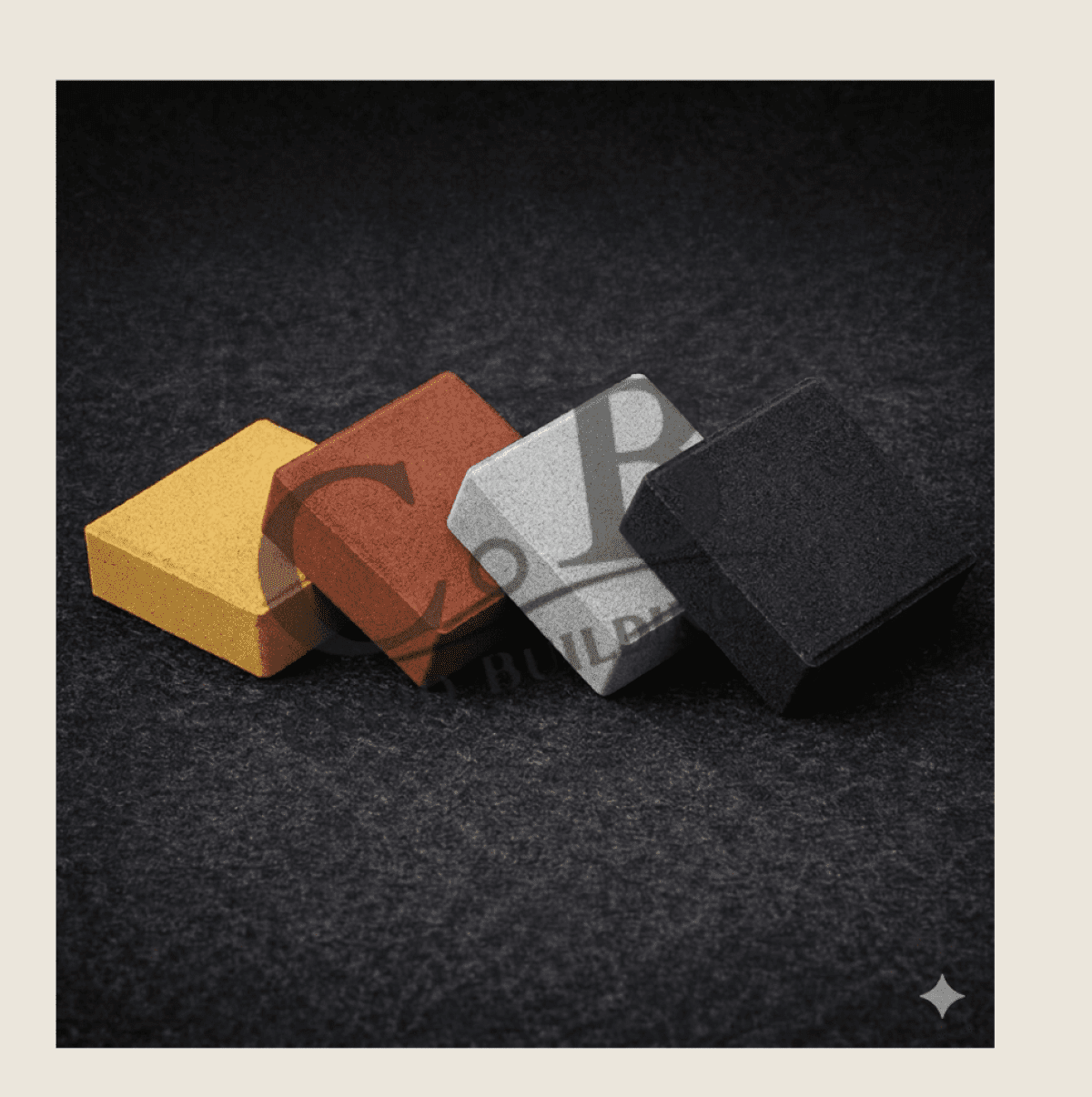 Square Interlocking Pavers &ndash; Machine Pressed 