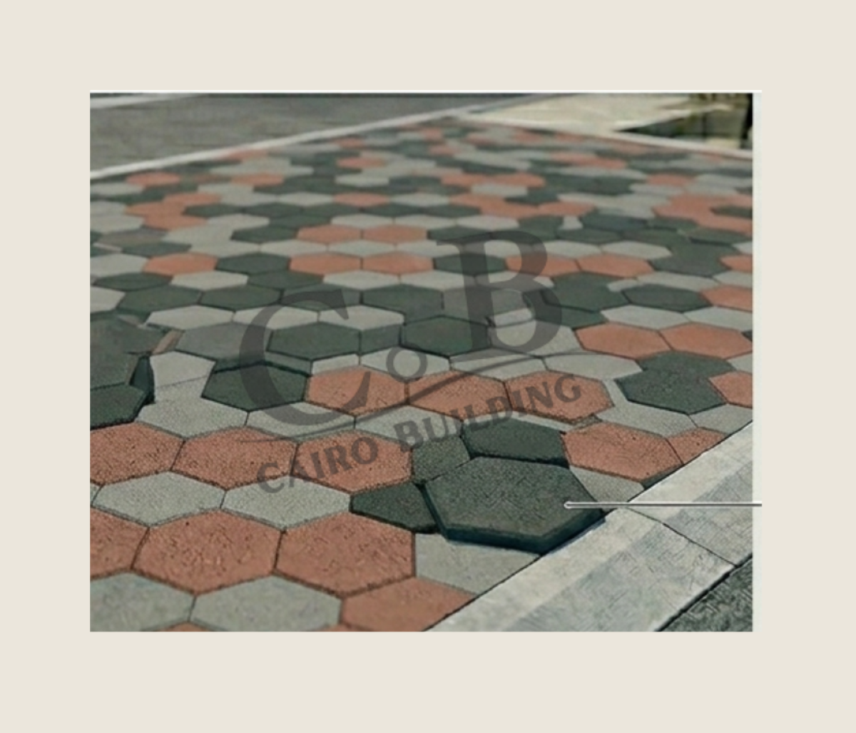 Hexagon Interlocking Pavers &ndash; Hardstone / Machine Pressed 