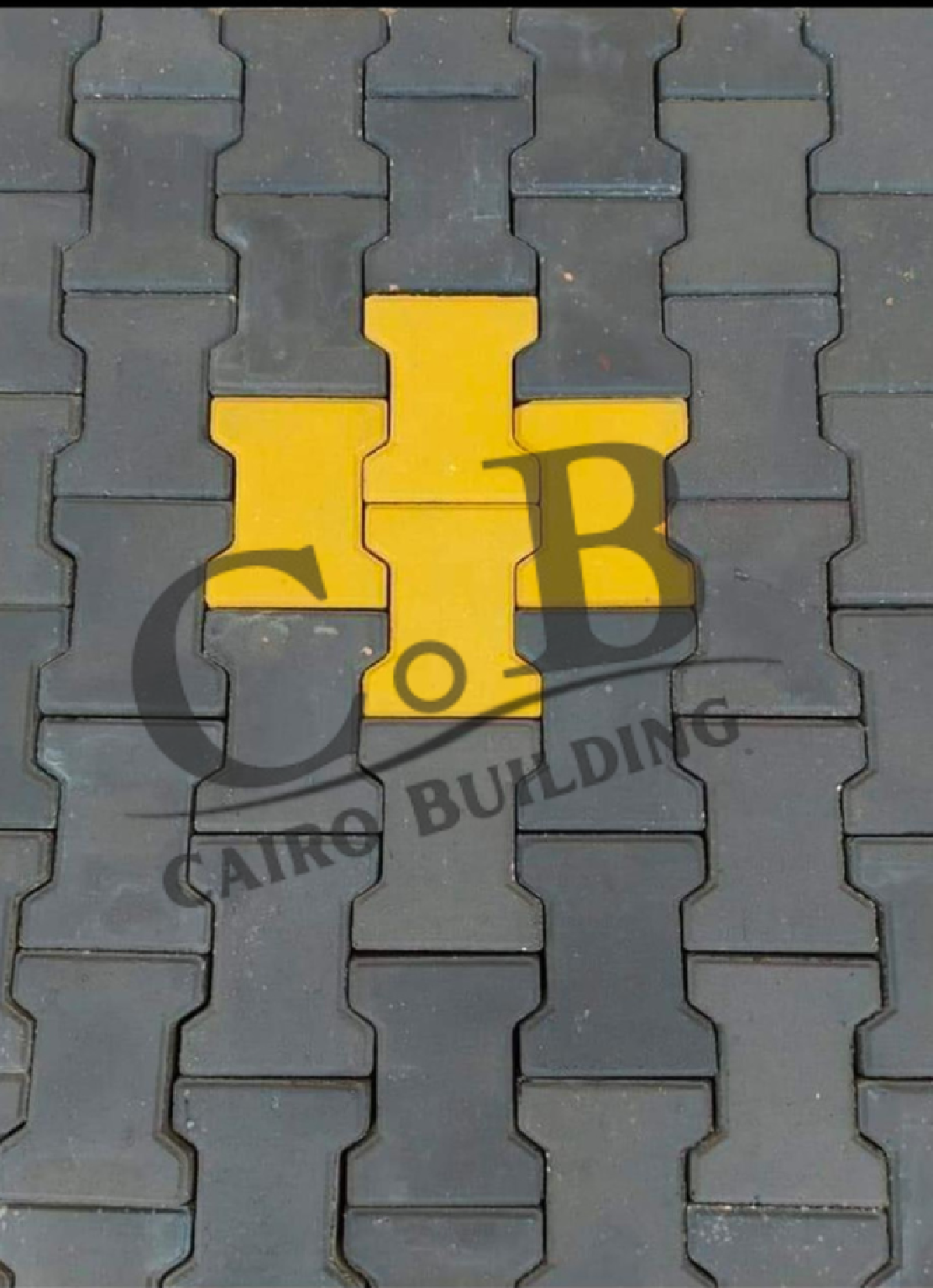 I-Shape Interlocking Pavers &ndash; Hardstone / Machine Pressed