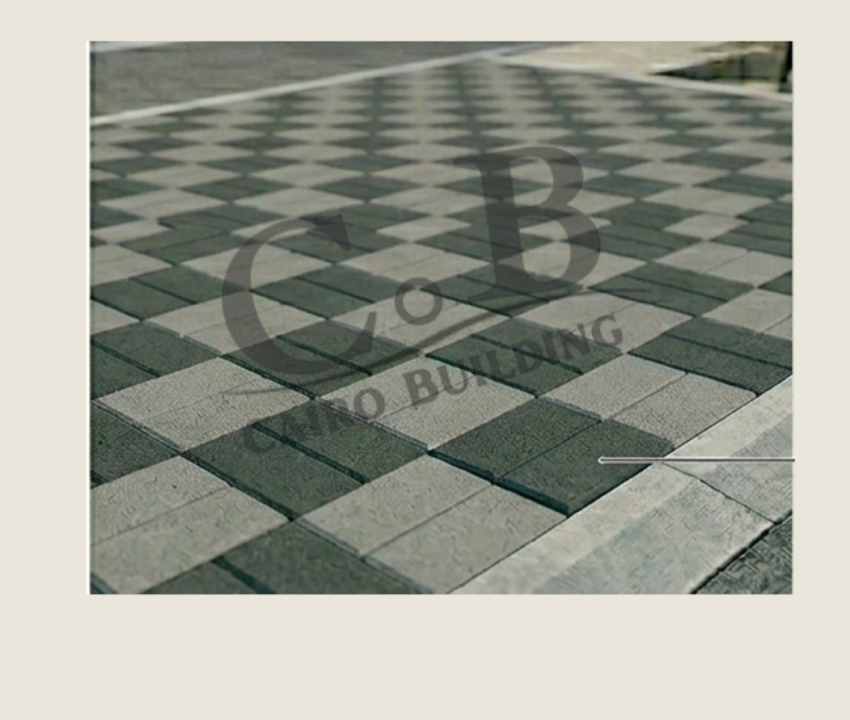 Parquet Interlocking Pavers (Hardstone / Machine Pressed)
