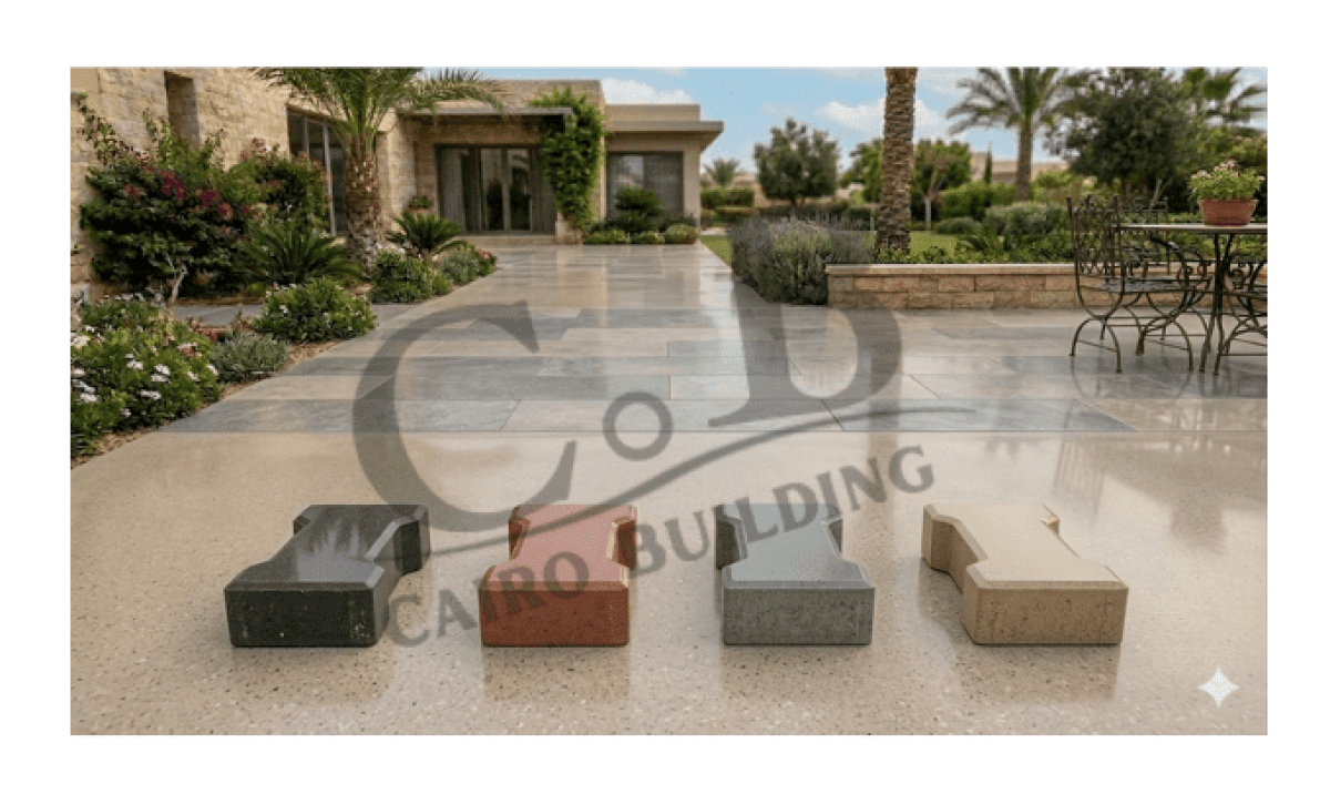 Smooth I-Shape Interlock Pavers