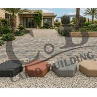 Smooth Hexagonal Interlock Pavers