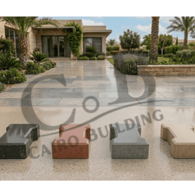 Smooth I-Shape Interlock Pavers